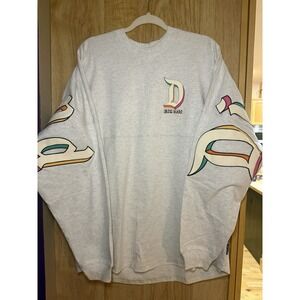 Disneyland Resort Disney Colorblock Gray Spirit Jersey LARGE